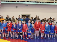 Всероссийский турнир по борьбе самбо среди юношей двух возрастов: 2007-2008 и 2005-2006 годов рождения. Мытищи.